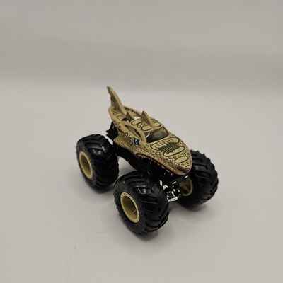 #ad #ad Leopard Shark Hot Wheels Monster Jam Truck Rare Sharkweek Diecast 1:64 GBP 8.00