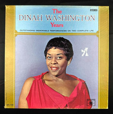 Dinah Washington The Dinah Washington Years Box Set 2 LP Vinyl Record EX Jazz