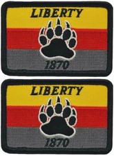 Pineland Resistance Special Forces Embroidered Patch 2PC HOOK BACK 3"x2"