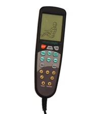 Shiatsulogic LCD massage vibration remote control pedicure spa chair