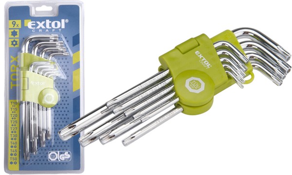 WinkelschlüSsel Innen Torx SchlüSsel Satz 9-Tg Werkzeug Schrauben Dreher Set-image