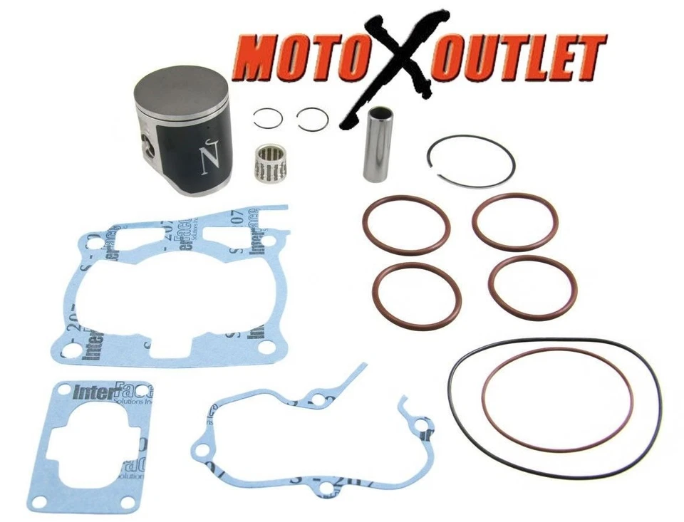 Комплект поршней Yamaha YZ 125 2002 2003 2004 Namura кольца верхний конец прокладки комплект YZ125 - Изображение 2 из 3