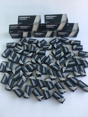 EXPIRES 2030 Fresh 9V Professional Duracell Procell 9 Volt Battery PC1604 9-Volt