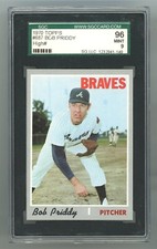  1970 Topps #687 Bob Priddy SGC 9 MINT #1232941-149 **BLL0822**