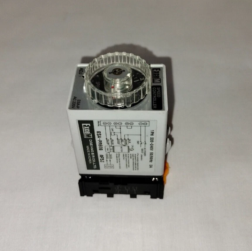 Excem ESA-P ESA-PR60B AF5J ESAPR60BAF5J Speed Controller 1PH 220-240V 50/60Hz 2A - Image 2 of 4