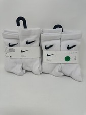 Nike Little Kids' Cushioned Crew Socks (12 PAIRS) 5-7 (8673) C1(A906T)