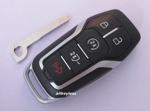 OEM FORD F250 F150 tailgate smart keyless remote fob M3N-A2C31243300 +NEW KEY video thumbnail