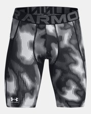 Under Armour Printed Long Shorts 10  Mens Compression Tights 1380919-001 sz S