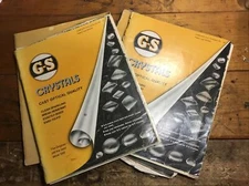 G-S Watch Crystals Complete Parts Catalog No. 100 1/per order