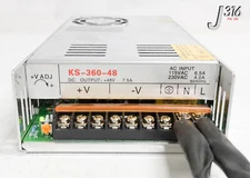 21285 Q-BAIHE PS I/P: 115VAC 6.5A 230VAC 4A O/P: 48VDC 7.5A KS-360-48