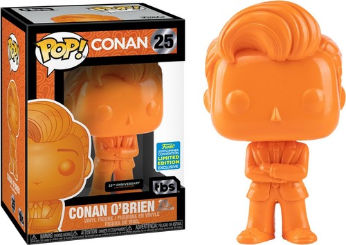 Funko Pop Conan O'Brien ORANGE TBS SDCC 