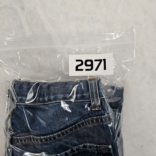 Old Navy Boot-Cut Jeans Denim Whisker Dark Wash Blue Kids Boys Size 10 (28x23) - Picture 10 of 10