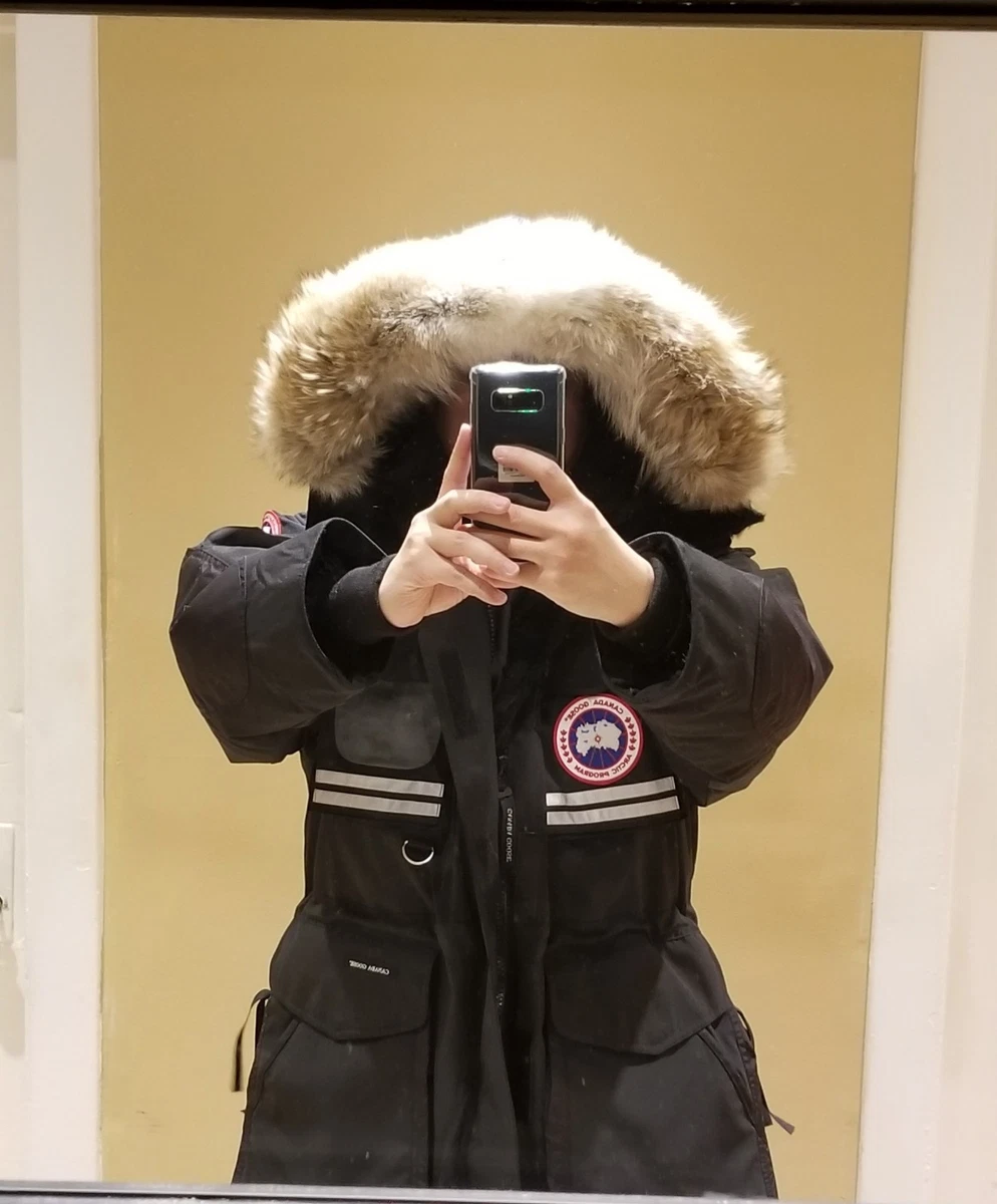 NEW RED LABEL EDITION BLACK CANADA GOOSE SNOW MANTRA LARGE FITS XL-XXL PARKA