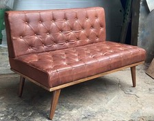 Field House Leather Living Bench By The Indoor Store