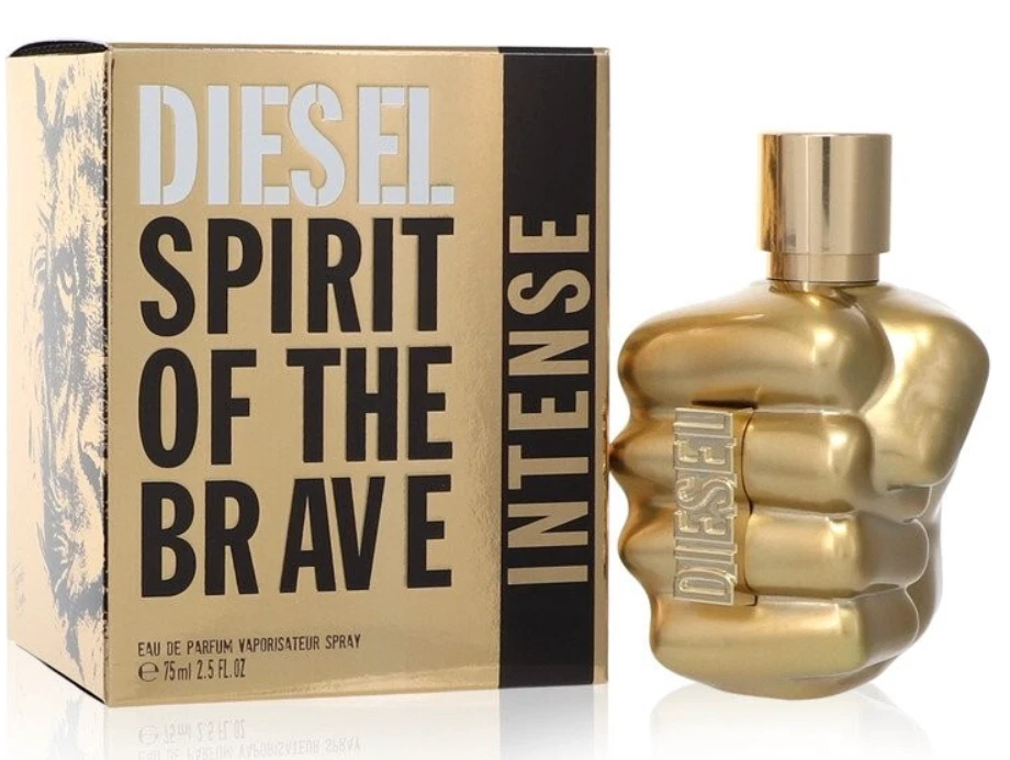 DIESEL SPIRIT OF THE BRAVE INTENSE 75ML EAU DE PARFUM SPRAY - NEW & SEALED
