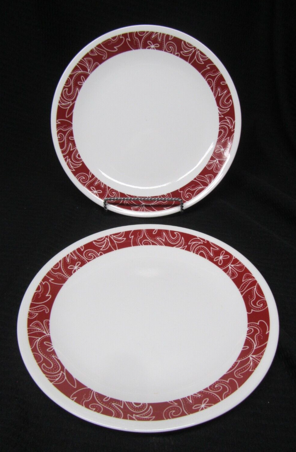 Corelle Bandhani Set of 2 Lunch Luncheon Plates 8 1/2" Diameter eBay