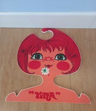 Rara Modernariato Anni 70 Gruccia Appendiabiti Bambini Germany Ges.gesch. Tina