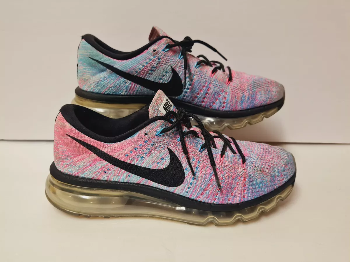 NIKE FLYKNIT AIR MAX 620659 104 RUNNING SHOES WOMEN SIZE 8