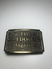 Southern Outdoors Magazine 1982 Belt Buckle