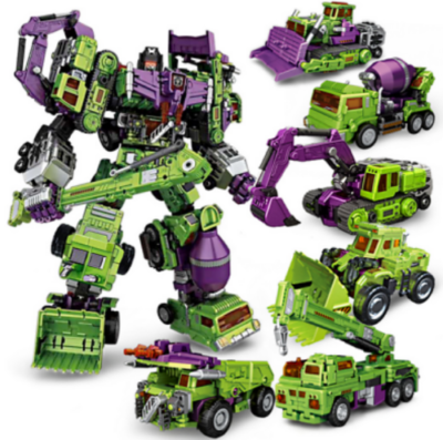 #ad New In Stock NBK Devastator Transformation Toy Oversized Figure No Box $74.99