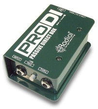 Radial ProDI MONO Passive Direct Box Passive direct box for stage and studio