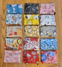 Snoopy Hello Kitty Kawaii Eco Foldable Shopping Nylon Reusable Grocery Tote Bag