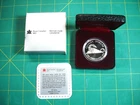 1986 ROYAL CANADIAN MINT PROOF SILVER DOLLAR VANCOVER TRANSCONTINENTAL RAILWAY