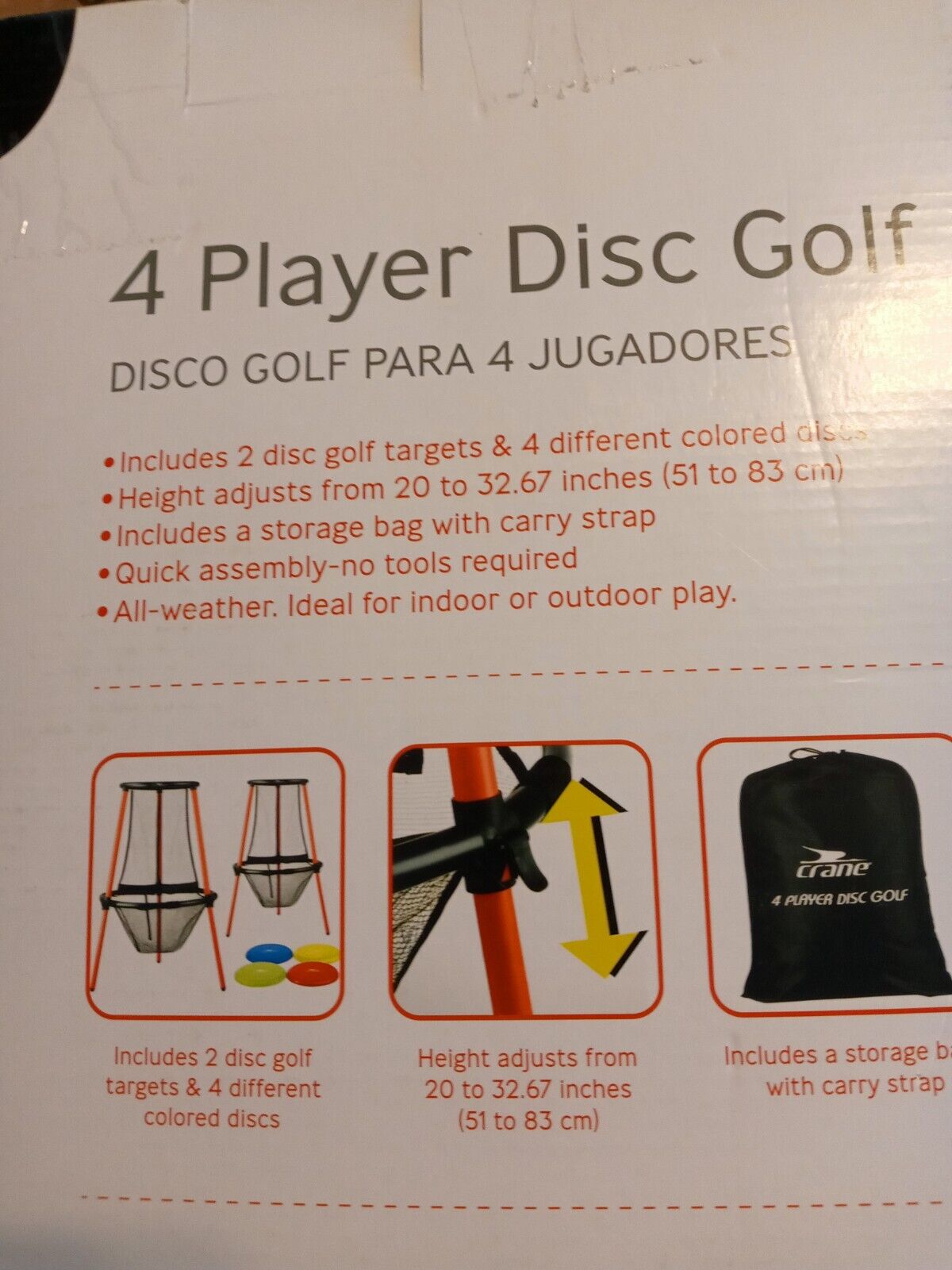 4-Player Portable Disc Golf Set Only $19.99 at ALDI