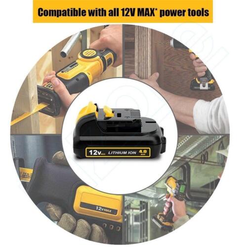 Nueva batería Lizone 12V 4.0Ah para batería Dewalt 12V Max Flexvolt 2.0Ah DCB122 - Imagen 3 de 8