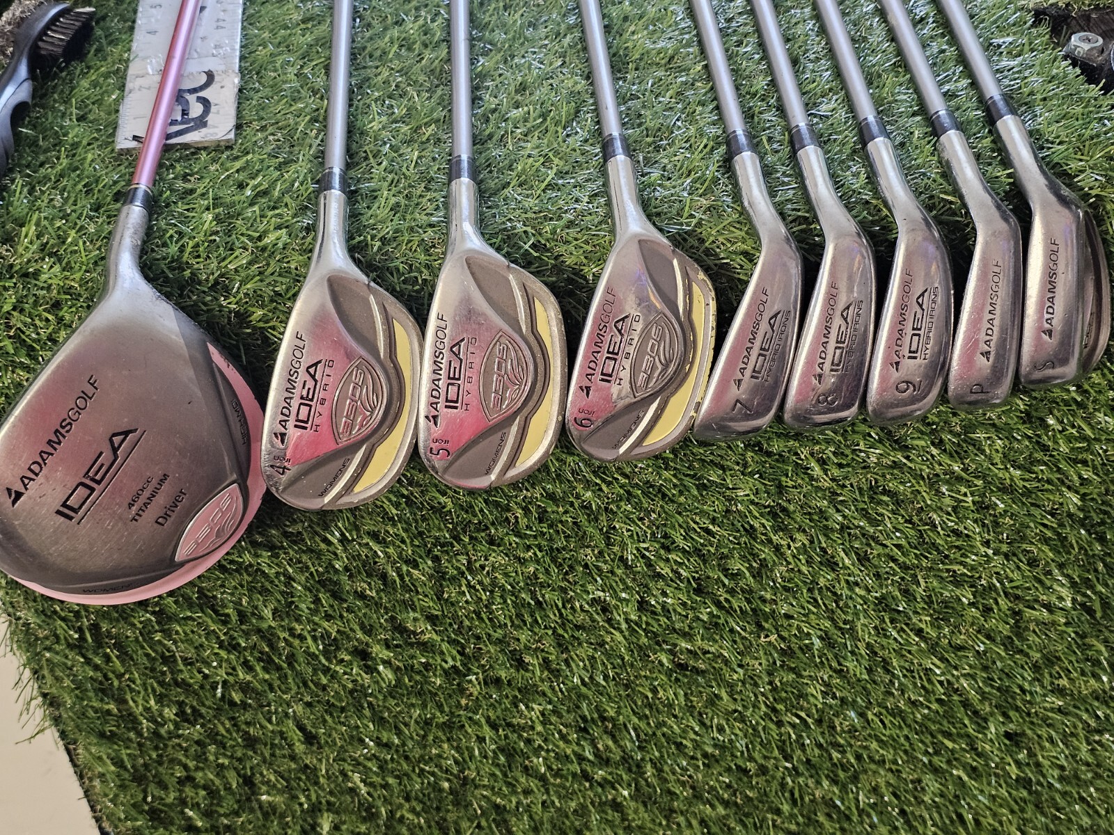 Adams Golf IDEA A3OS Women's Hybrid/Iron Set, Grafalloy High Launch Shafts RH