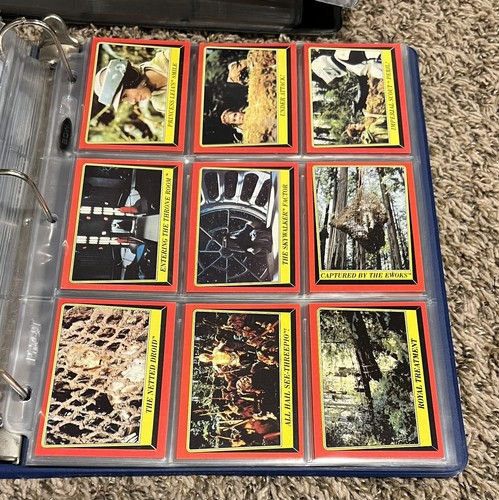 1977-83 Topps Star Wars 1-5 Empire Strikes Return Jedi Complete Sets - Bild 12 von 13