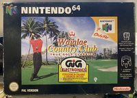 N64 Nintendo Waialae Country Club Golf Pal Version Neu