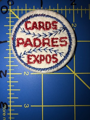 Vintage Baseballpatch St. Louis Cardinals San Diego Padres Montreal Expos