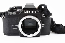 Near MINT Nikon FG-20 35mm SLR Film Camera Black Body Only from JAPAN