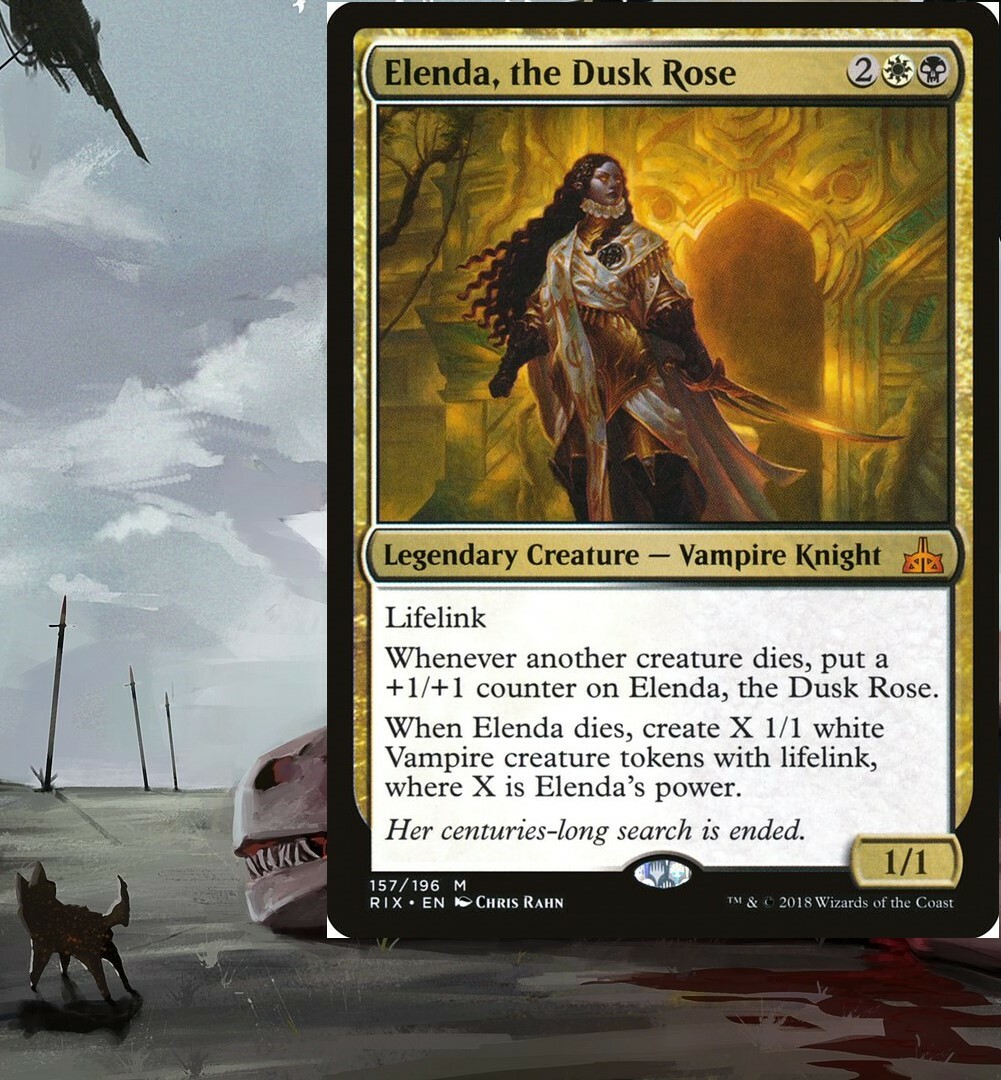 Elenda, the Dusk Rose VAMPIRES Orzhov Commander EDH - MTG Magic