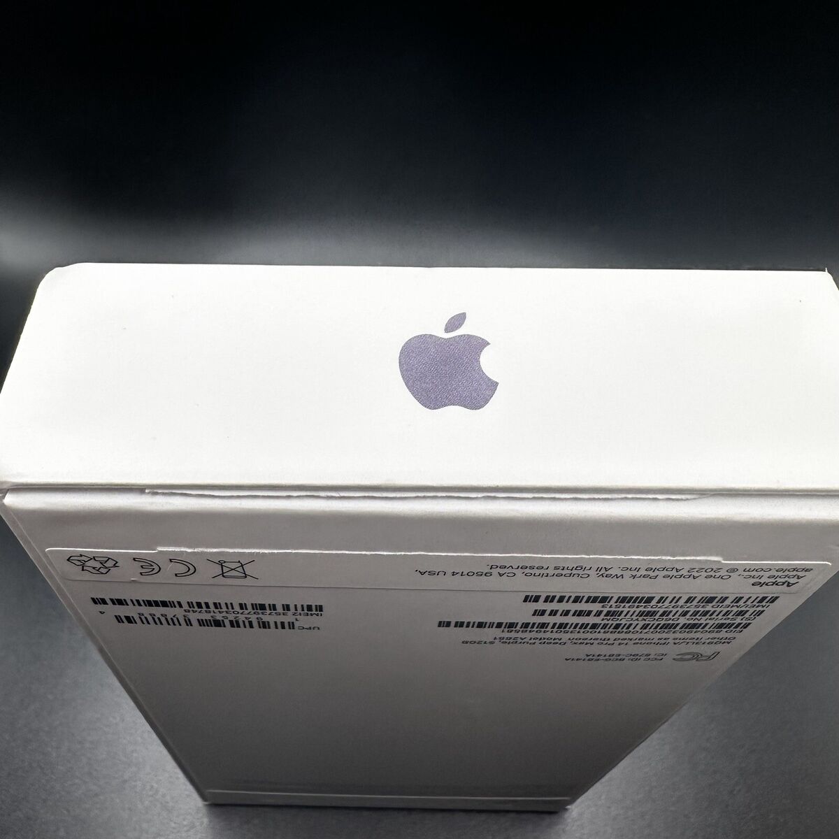 Apple OEM iPhone 14 Pro Max Empty Retail Box Factory Silver Apple OEM iPhone 14 Pro Max Empty Retail Box Factory Silver