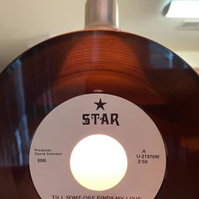 D.J. Rigby – Till Someone Finds My Love Star  – U-21970M, Promo, 7"