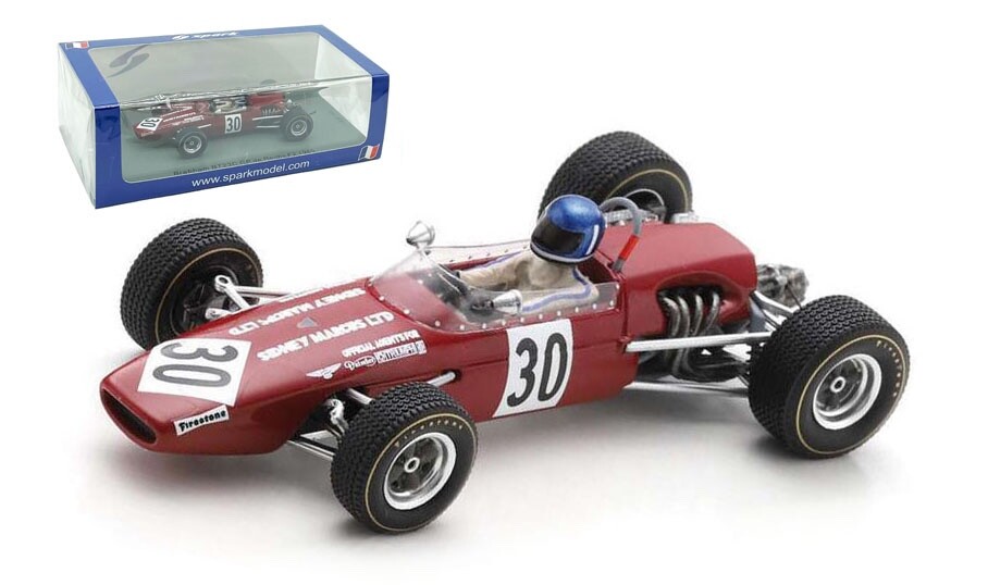 Spark SF252 Brabham BT23C #30 F2 Reims GP 1969 - Jacky Ickx 1/43 Scale