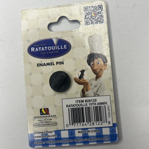 SDCC 2022 Exclusive Disney Ratatouille 15th Anniversary Enamel Pin Limited Toynk - Picture 3 of 3