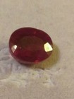 NATURAL EARTHMINED GGL CERTIFIED GEM TESTED OVAL RED RUBY 10.47 CARATS — photo 3