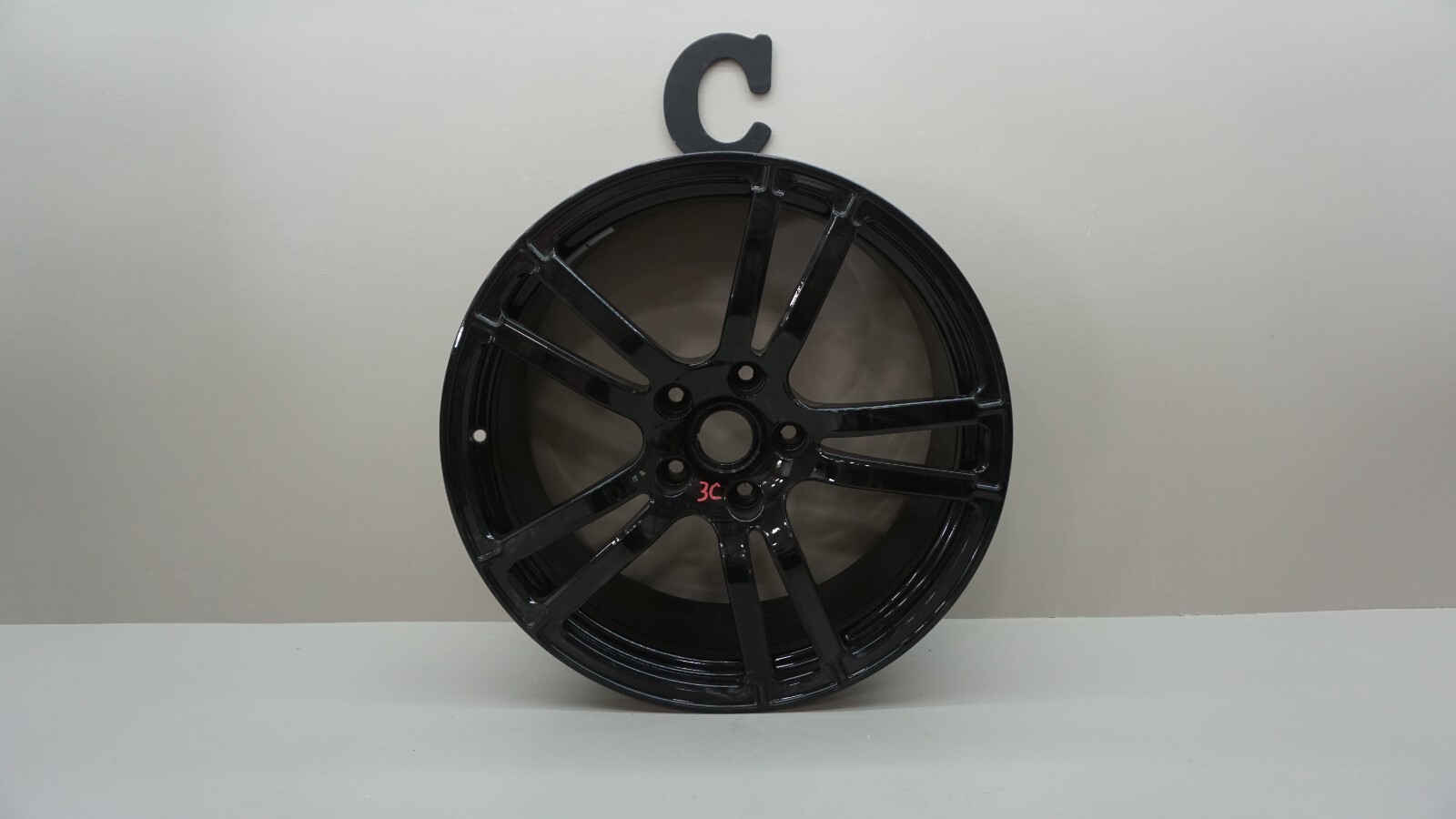 2009-2012 ASTON MARTIN ONE-77 Q SERIES FRONT 10 SPOKE WHEEL RIM 20X9 20" OEM
