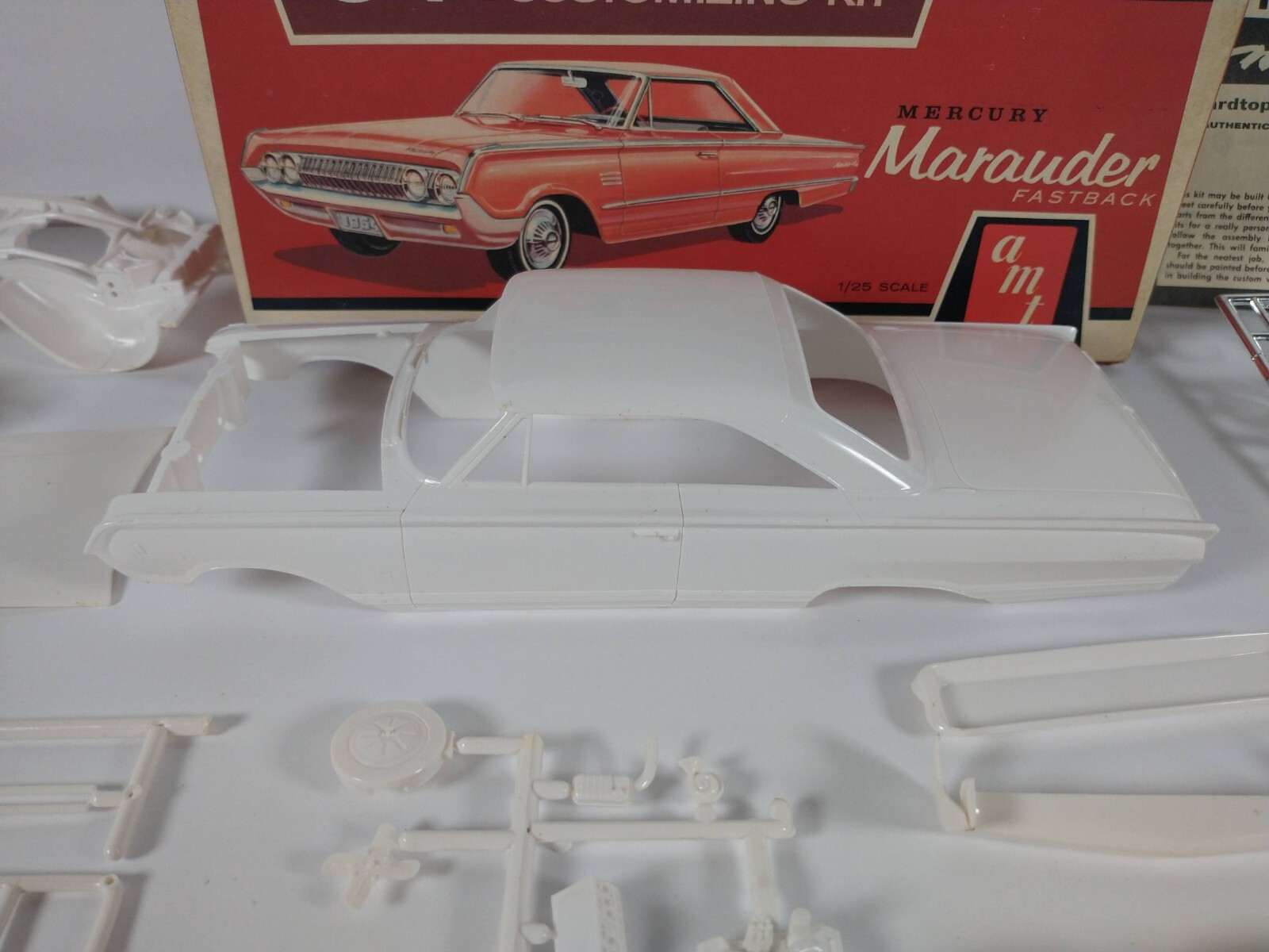🏁 MARAUDER Slot Car - Kit Testor 1/24 Custom Crafter - Bleu - Boîte D'origine