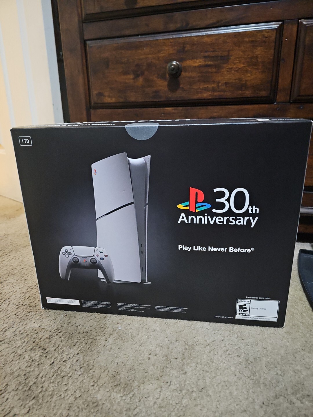 PlayStation 5 Slim Digital Console 30th Anniversary Limited Edition In Hand-image