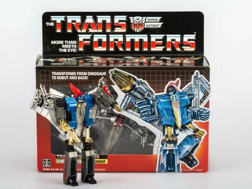 Transformers G1 Reissue Dinobots Blue SWOOP Autobots Gift Christmas Toy sale - Picture 2 of 8
