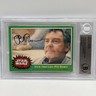 1977 Topps Star Wars Phil Brown Uncle Owen Signed Trading Ca