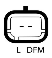 Elstock Lichtmaschine Generator 98A 14V FüR Renault Megane Scenic 1.6 16V 1.4
