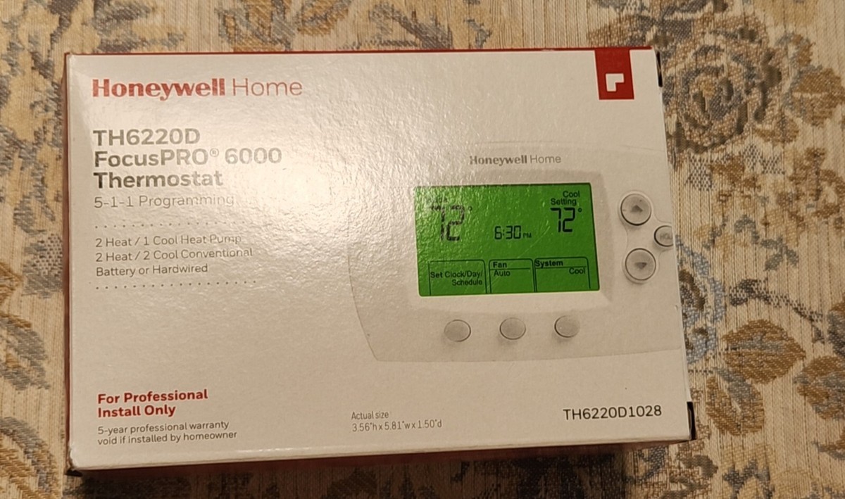 Honeywell Thermostat Pro 6000 Honeywell Thermostats For Sale In Malua
