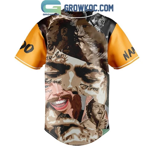 Post Malone It Takes Two I Blame You Personalized Baseball Shirt