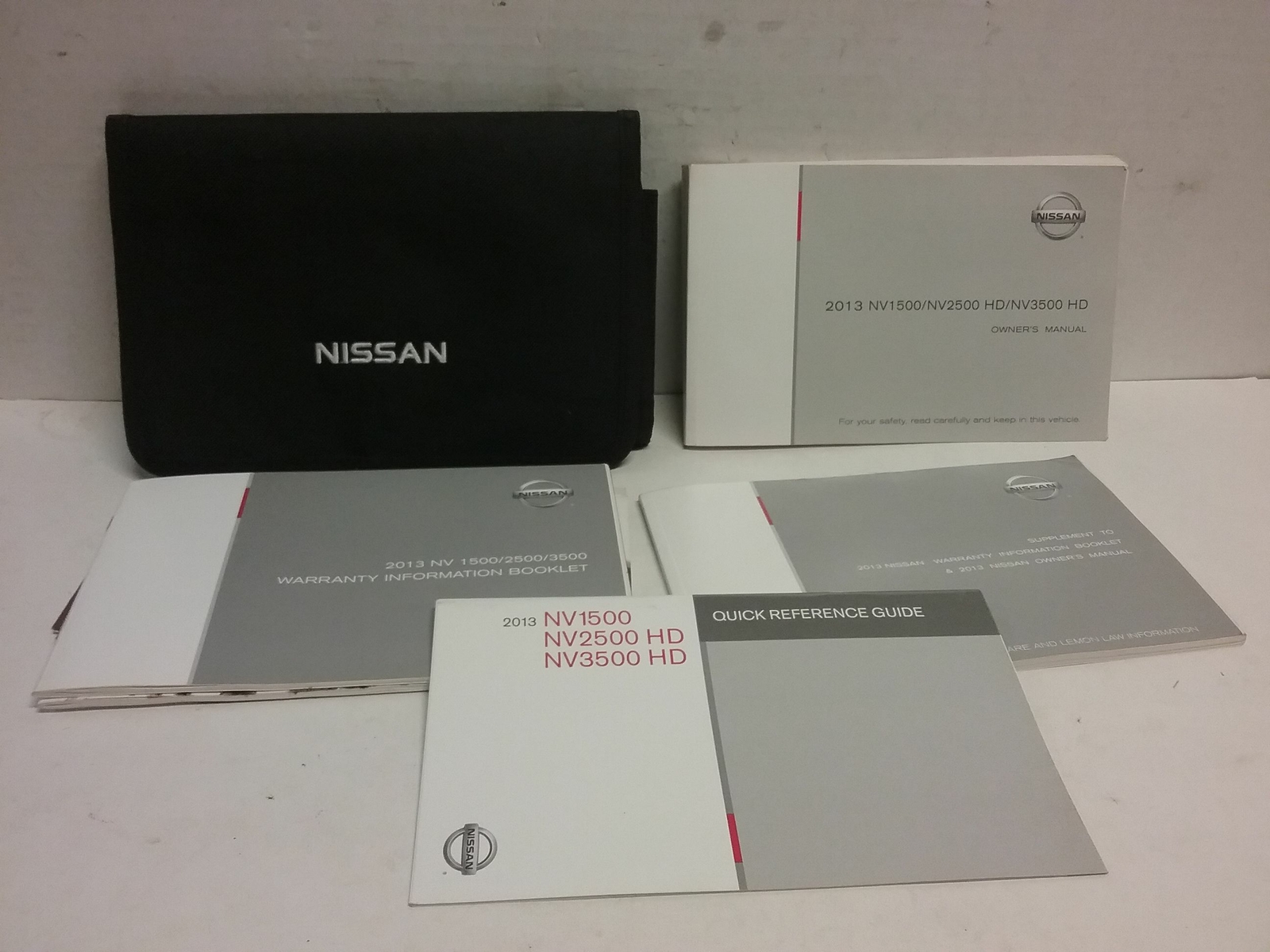 2013 Nissan NV1500 NV2500 HD/NV3500 HD Owners Manual eBay