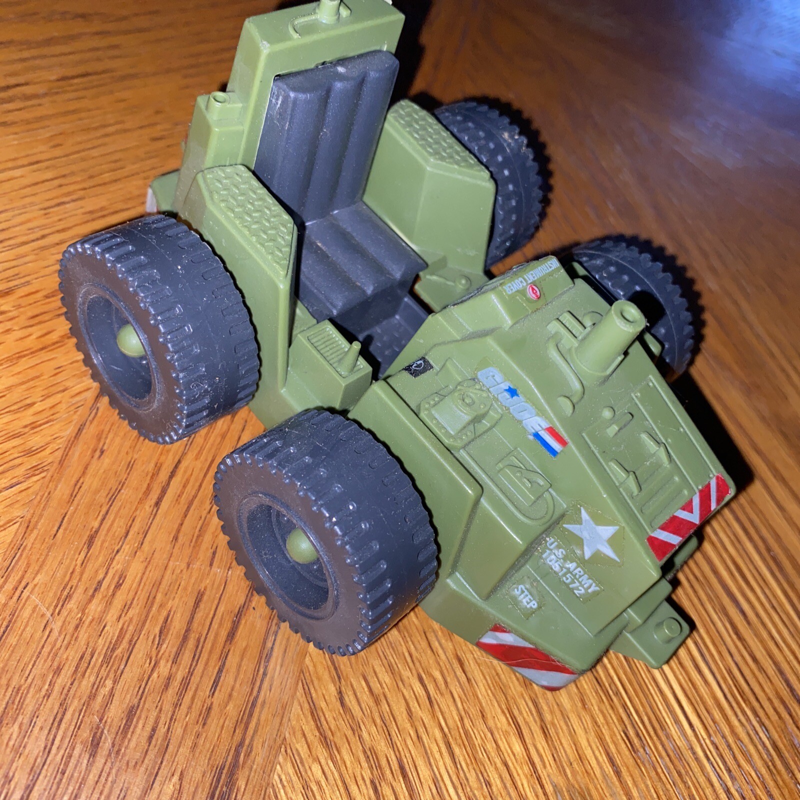 Vintage G.I. Joe 1985 Weapons Transport Vehicle Hasbro GI Joe Incomplete